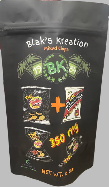 Blak’s Kreation (Cheese Ruffles and Flamin Hot) Mixed Chips