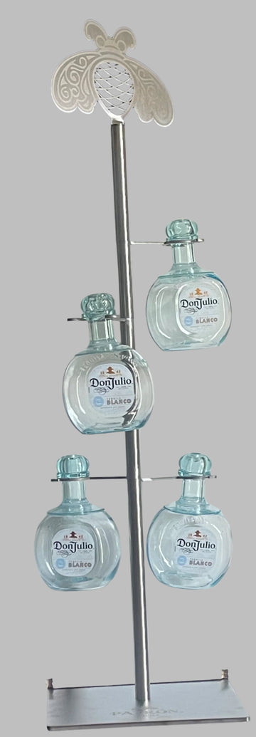 4 Don Julio Reusable Acrylic Cup with stand